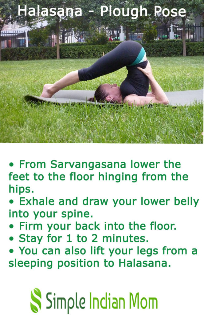 halasana - Yoga for thyroid