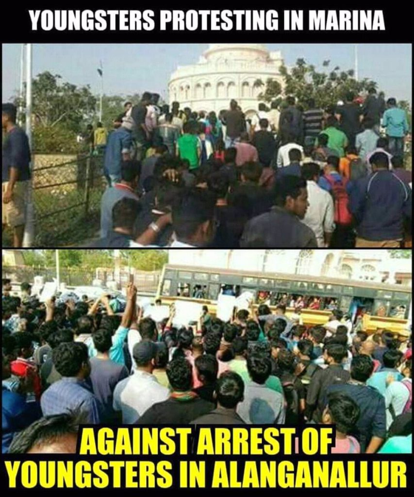 Justice For Jallikattu Protest