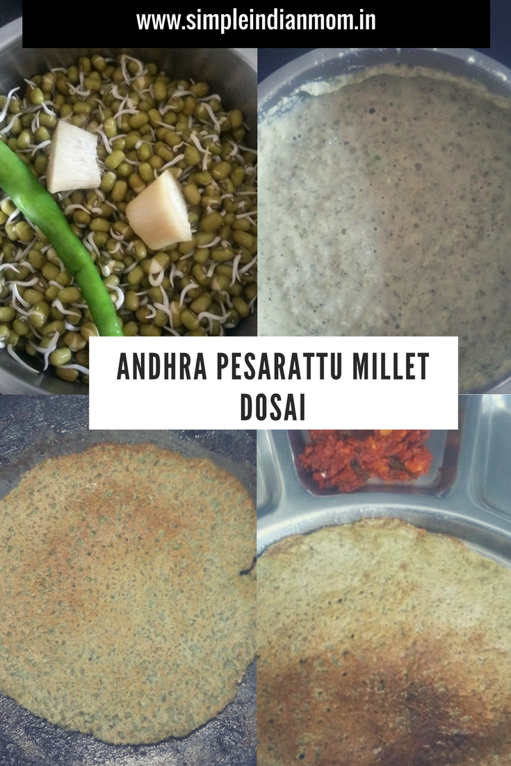 Andhra Pesarattu Dosai