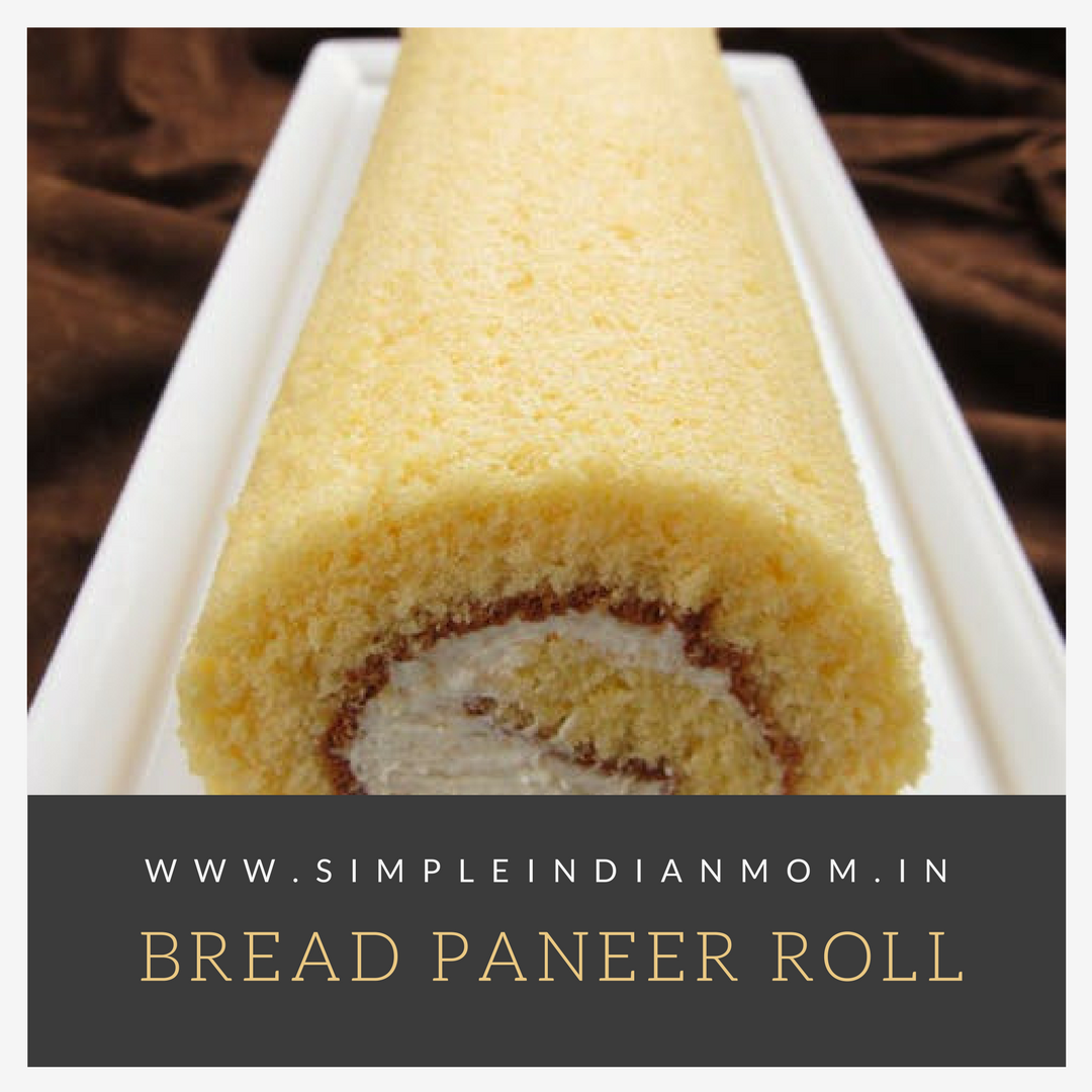 Bread Paneer Roll