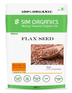 SIM ORGANICS FLAX SEEDS