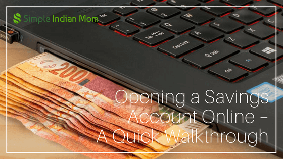 Opening Savings Account Online