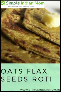 Oats Flax Seeds Roti