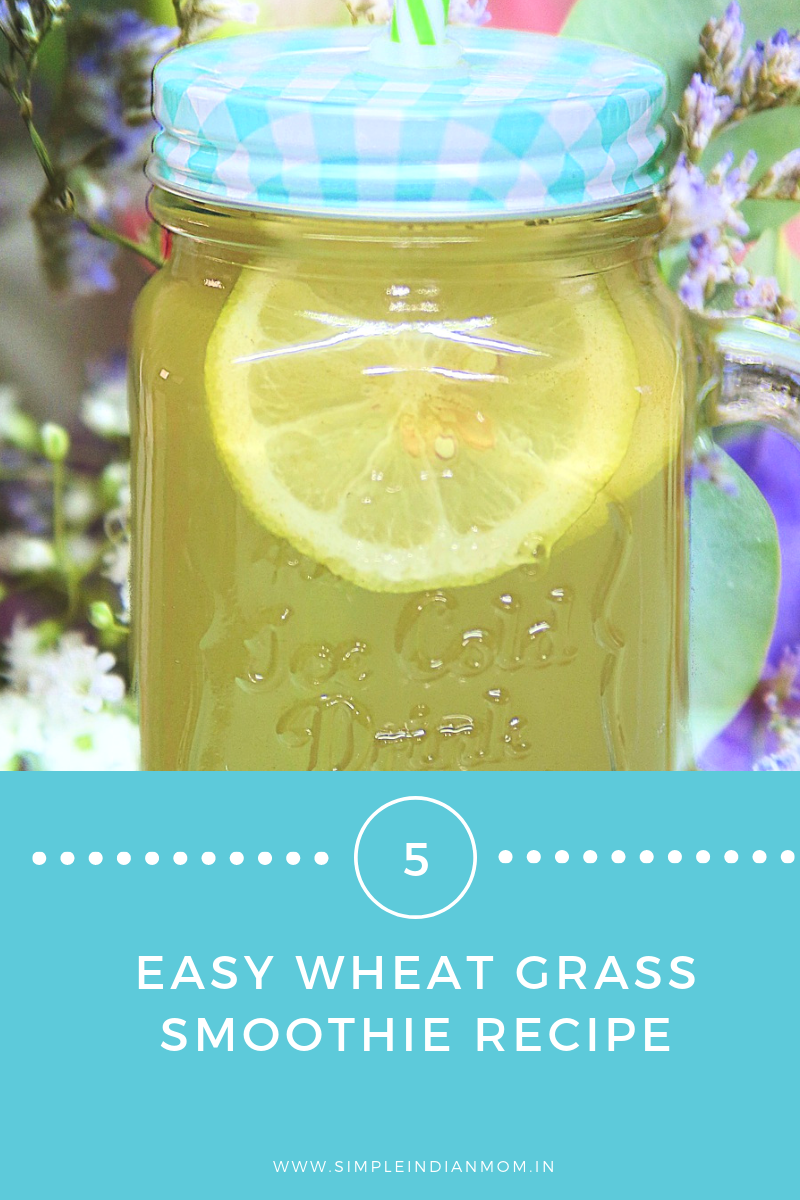 5 Easy Wheat Grass Smoothie Recipe You Can Make In No Time