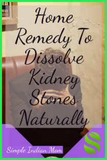 Home remedy to dissolve kidney stones naturally and painlessly